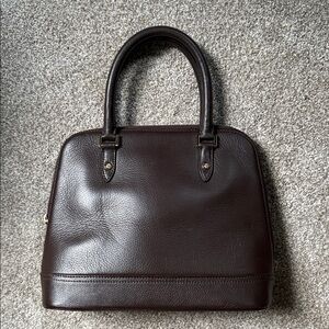 Brooks Brothers Dark Brown Satchel